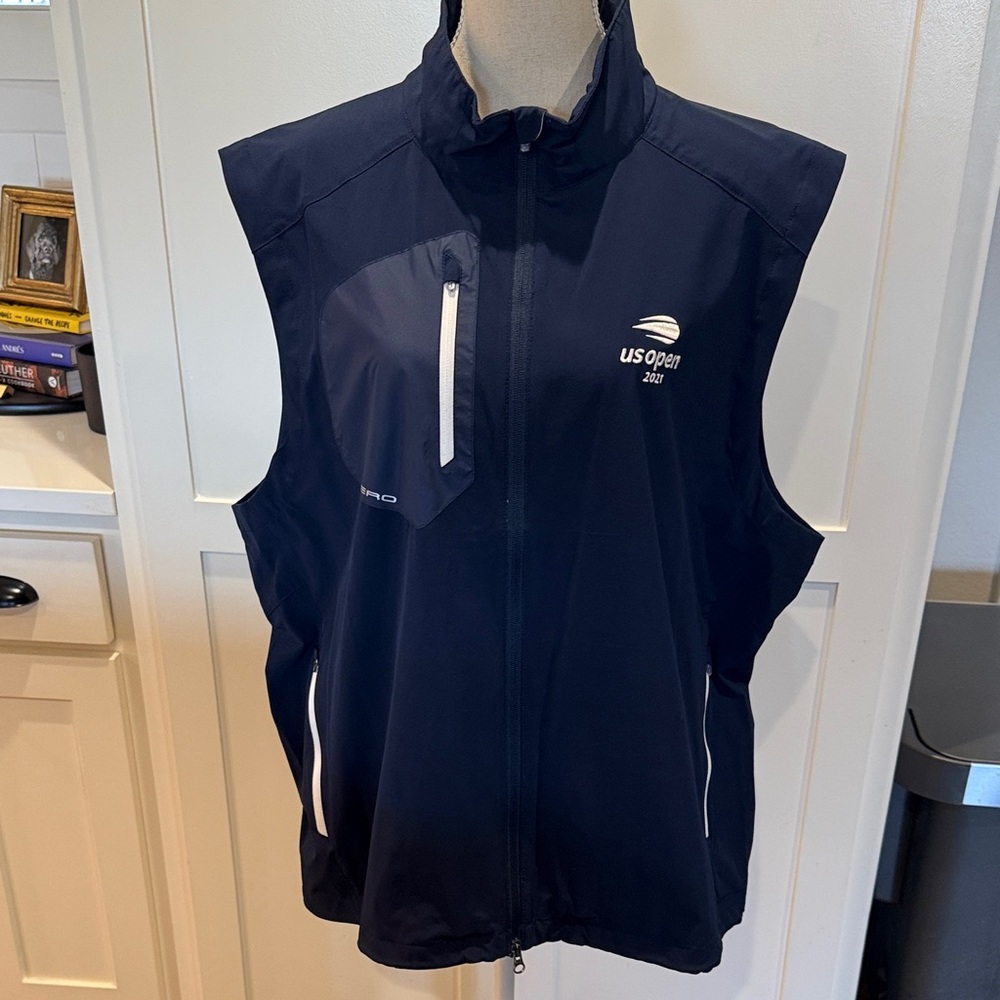 Men's Navy US Open 2021 Swim Vest